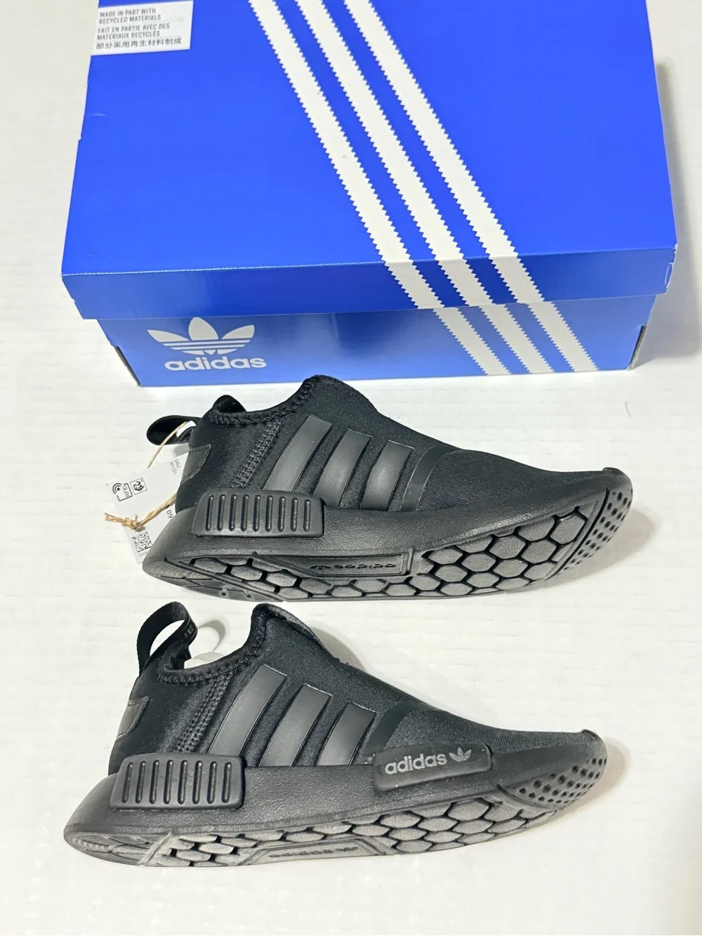 Adidas - Adidas NMD 360 Little Kids' Shoes Core Black/Silver Size 11 NEW